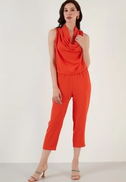 LELA Two Piece Set - Regular Fit - Broek - Orange