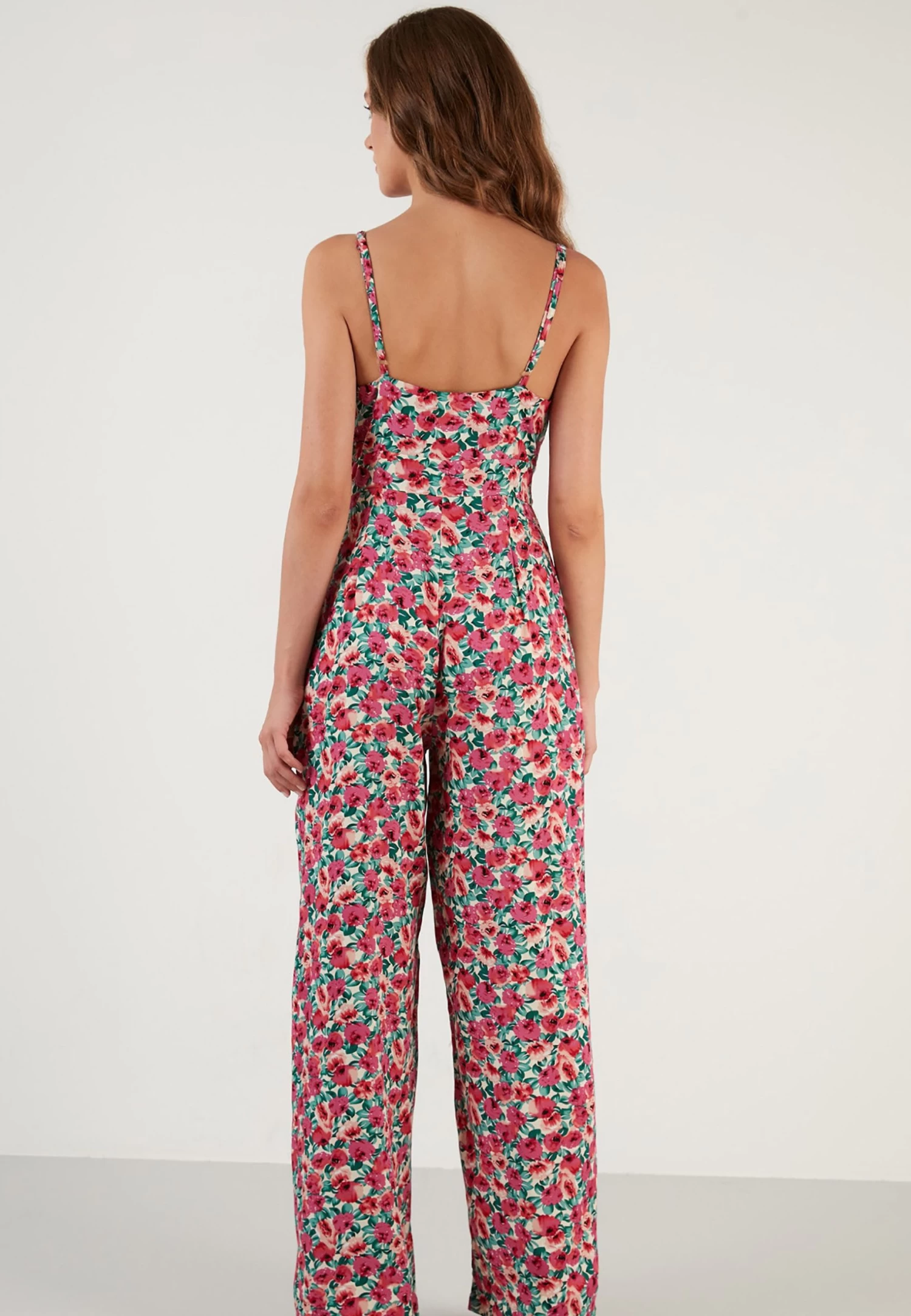 LELA Regular Fit - Jumpsuit - Pink 3 LELA Regular Fit - Jumpsuit - Pink - Afbeelding 3