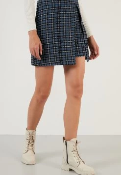 LELA A-Lijn Rok - Indigo -LELA 0a217d4a81ef46aea90af704d39c20ce