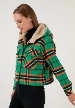 LELA Regular Fit - Jas - Green -LELA 0b9cfc57fc1a4d2e8d1ffaa81d321965