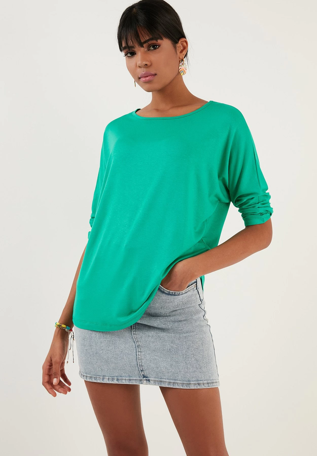 LELA Crew Neck- Longsleeve - Benetton 4 LELA Crew Neck- Longsleeve - Benetton - Afbeelding 4