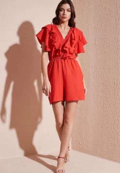 LELA Regular Fit - Jumpsuit - Red 9 LELA Regular Fit - Jumpsuit - Red -LELA 0d16c80044c742909fe7baeb2dea8568