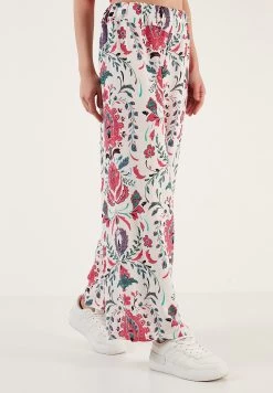 LELA Broek - White/Fuchsia 10 LELA Broek - White/Fuchsia -LELA 0d5f37f87efe40a6b1eeabb1f490eb4f