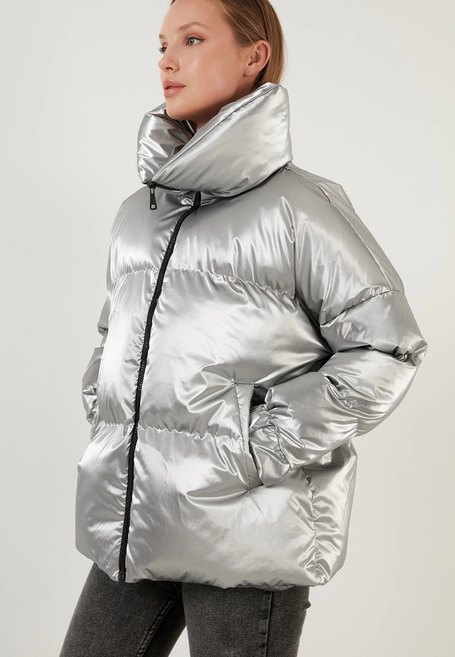 LELA Winterjas - Grey 7 LELA Winterjas - Grey - Afbeelding 7