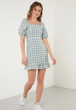 LELA Slim Fit - Jurk - Mint 8 LELA Slim Fit - Jurk - Mint -LELA 0e73b545a3284434b18f72274c81a223