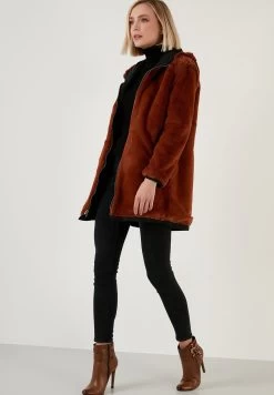 LELA Regular Fit Reversible - Winterjas - Camel -LELA 100e74865ac44f58ad055dabcb6bf680