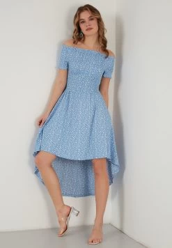 LELA Regular Fit - Jurk - Baby Blue