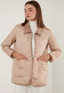 LELA Regular Fit - Winterjas - Beige