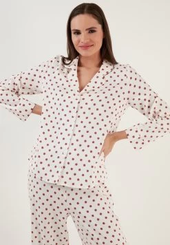 LELA Regular Fit - Pyjama - Ecru -LELA 1240e8f620ba4bf6a9700d0d19f2d146