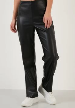LELA Slim Fit - Broek - Black