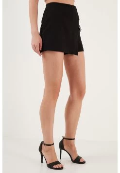 LELA Regular Fit - Wikkelrok - Black -LELA 1a7059c8464240099881868eb54dc8d6