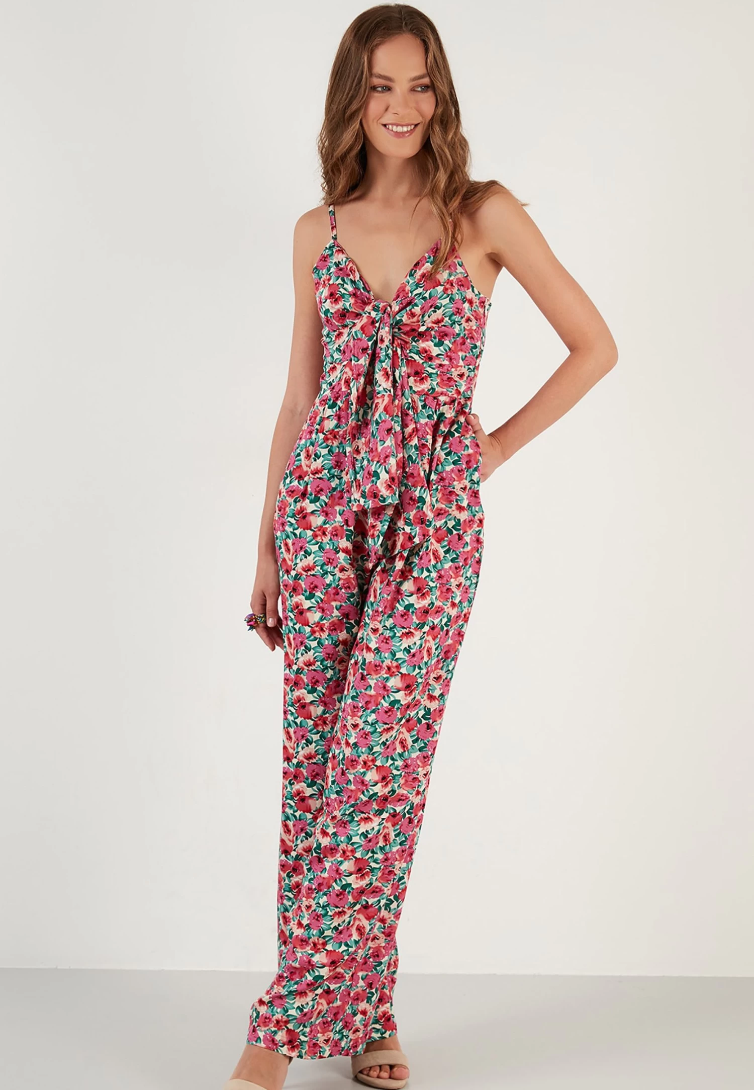 LELA Regular Fit - Jumpsuit - Pink 5 LELA Regular Fit - Jumpsuit - Pink - Afbeelding 5