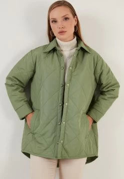 LELA Loose Fit - Winterjas - Light Green -LELA 1c93fde3f4994db58acd2f67db1b9c92