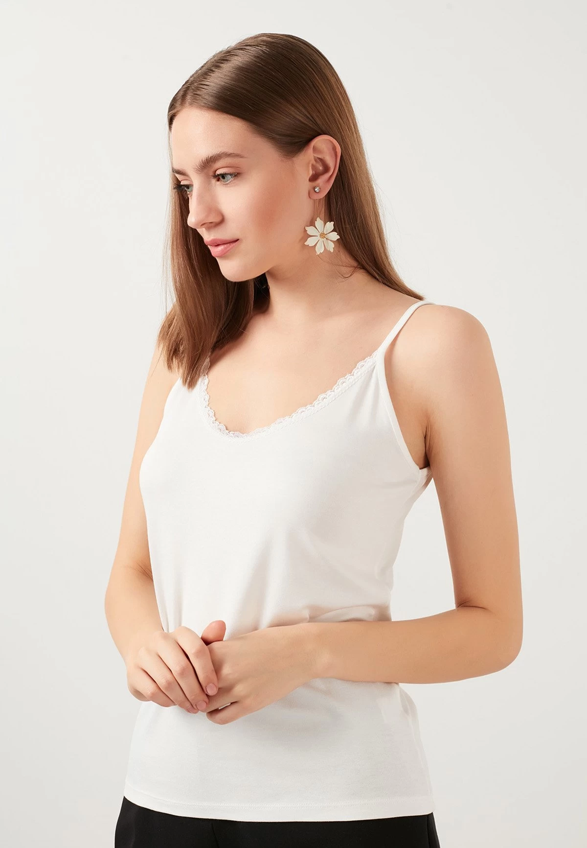 LELA Athlete - Top - Ecru 3 LELA Athlete - Top - Ecru - Afbeelding 3