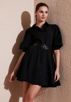 LELA Regular Fit - Blousejurk - Black 11 LELA Regular Fit - Blousejurk - Black -LELA 1ced324d2f9344c58e5edb1527ae9887