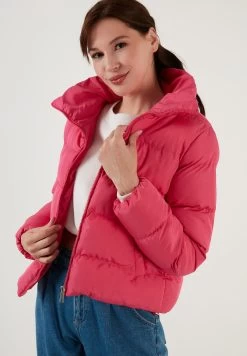 LELA Regular Fit - Winterjas - Fuchsia -LELA 1dae354a286d4d72bceafbadabcdad7b