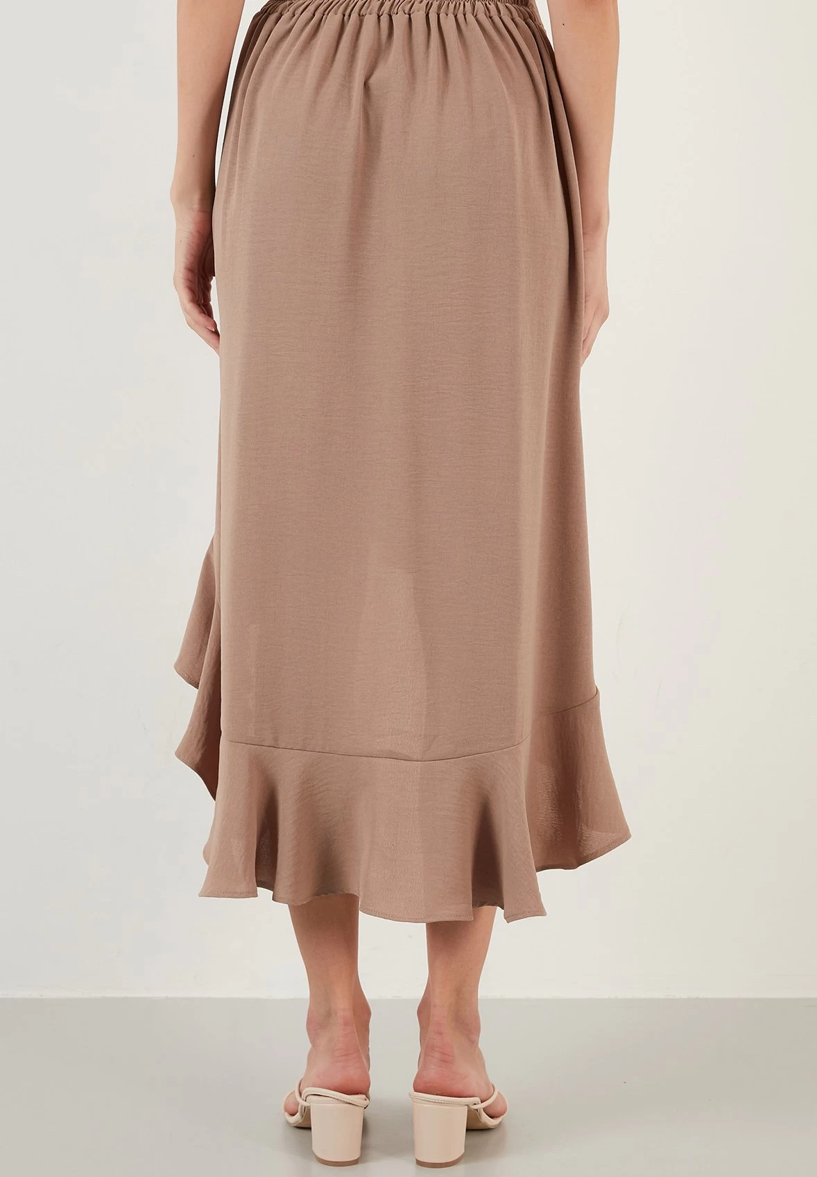 LELA Regular Fit - A-Lijn Rok - Mink 3 LELA Regular Fit - A-Lijn Rok - Mink - Afbeelding 3