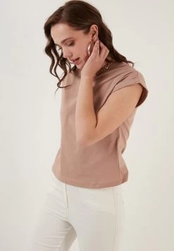 LELA Basic - T-Shirt Basic - Biscuit Color -LELA 1ef63a434a3e4a53897815a9bf322e7d