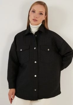 LELA Loose Fit - Jas - Black -LELA 22ca5524c9a1434294d7b6619d996b66