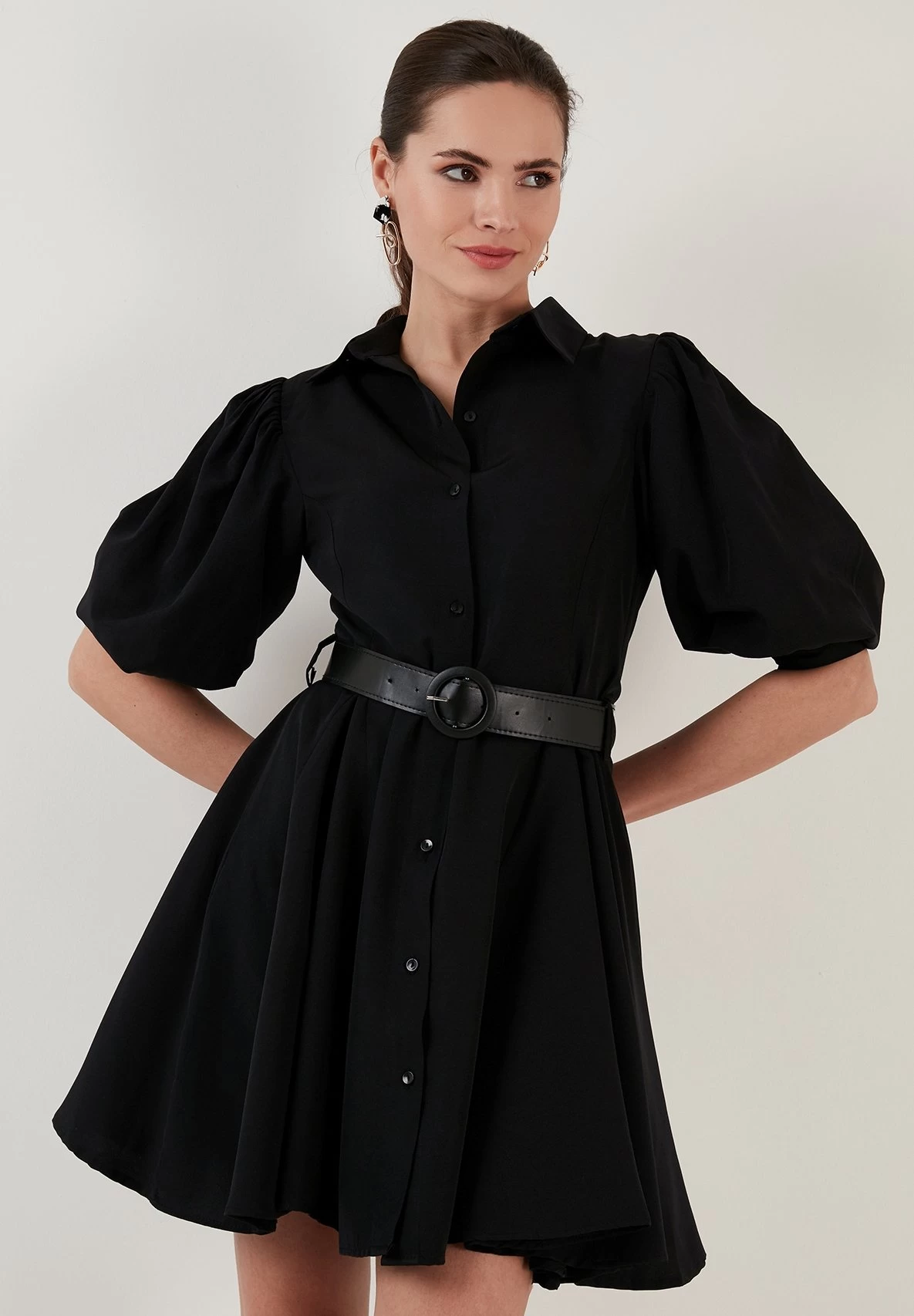 LELA Regular Fit - Blousejurk - Black 1 LELA Regular Fit - Blousejurk - Black