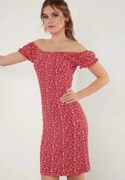 LELA Regular Fit - Etui-Jurk - Red 6 LELA Regular Fit - Etui-Jurk - Red -LELA 2470450d96674cc183ac8f1fa9d5db15