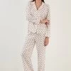 LELA Regular Fit - Pyjama - Ecru