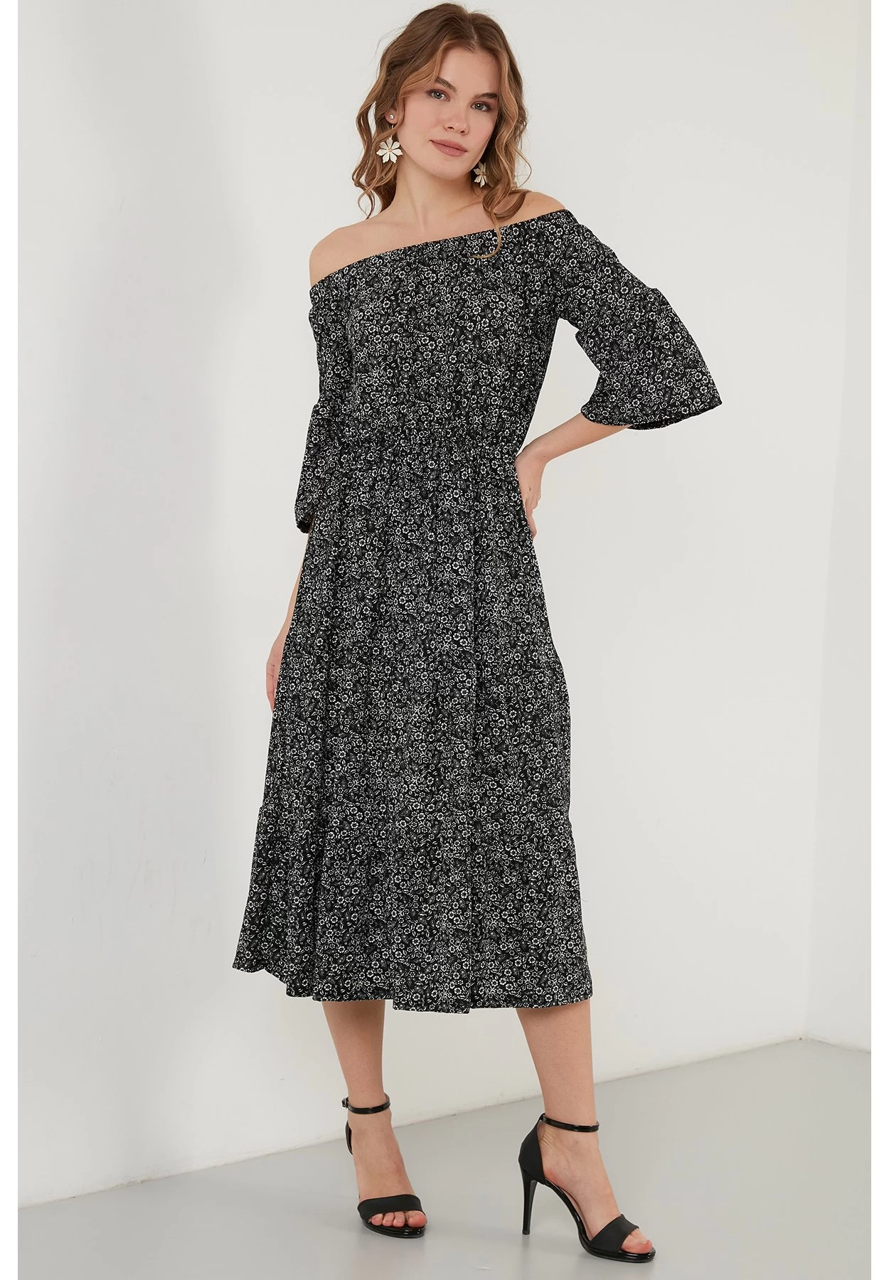 LELA Slim Fit - Jurk - Black 2 LELA Slim Fit - Jurk - Black - Afbeelding 2