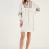 LELA Regular Fit - Jurk - White