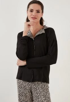 LELA Soft Touch - Pyjama - Leopard Black 12 LELA Soft Touch - Pyjama - Leopard Black -LELA 2adb6beb40974ee7b1cfdfb79318a17d