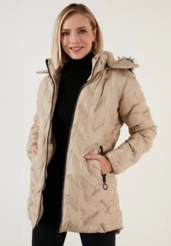 LELA Slim Fit - Winterjas - Stone -LELA 2b2a823c9b2e4c7586c5b0434b8d2cbe