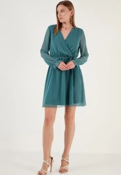 LELA Mini- Jurk - Mint 11 LELA Mini- Jurk - Mint -LELA 2b964f1960404358ae9cf36dc6809e57