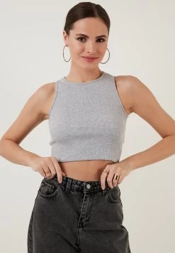 LELA Top - Grey -LELA 2cd123d4679f44608d4a54818ee8c329