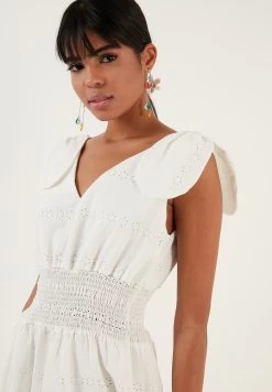 LELA Regular Fit - Jurk - Ecru -LELA 2ce108c7f30c46178fb380ad11ddbdb5