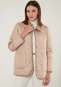 LELA Regular Fit - Winterjas - Beige -LELA 30ddc8cf8af1451b88099c5d4abe1f1a