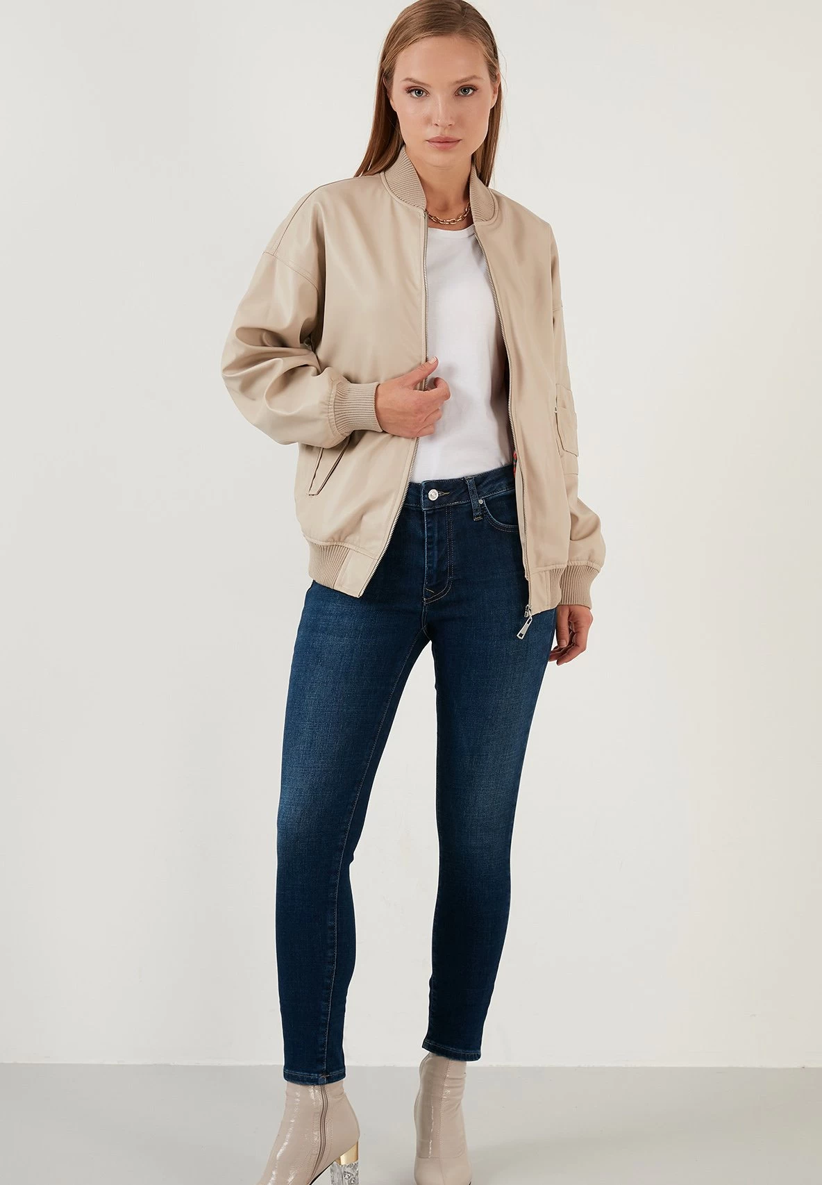 LELA Jeans Skinny Fit - Light Blue 2 LELA Jeans Skinny Fit - Light Blue - Afbeelding 2