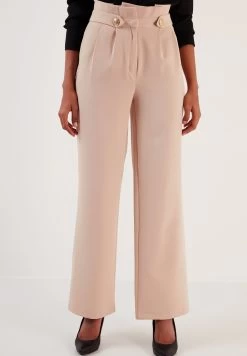 LELA Regular Fit - Broek - Mink -LELA 367797bce62c4a1f86a3a0c9a543fad5