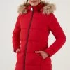 LELA Slim Fit - Winterjas - Red