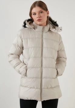 LELA Winterjas - Stone Colored -LELA 37ab5fcba1524ed7bde9e2dc9c873a83