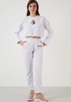 LELA Regular Fit - Trainingspak - White