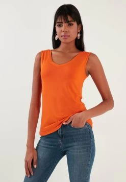 LELA Regular Fit - Top - Orange