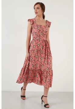 LELA Regular Fit - Jurk - Dusty Rose Color -LELA 3a471c1722874247bec7210ada0f448d