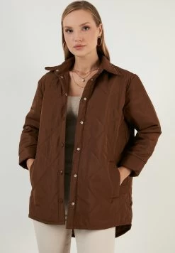 LELA Loose Fit - Winterjas - Brown