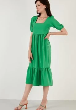 LELA Regular Fit - Jurk - Green 9 LELA Regular Fit - Jurk - Green -LELA 3bc2a595de16432984aef251b892a7f5