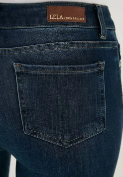LELA Slim Fit - Jeans Skinny Fit - Dark Blue -LELA 3eea10b4b2e842f0af4808b50fb4353f