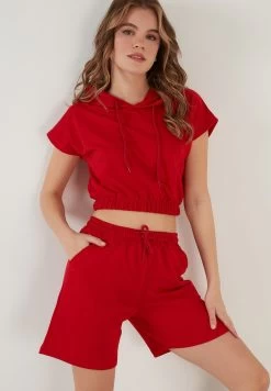 LELA Two Piece Set - Regular Fit - Shorts - Red