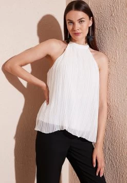 LELA Regular Fit - Blouse - Ecru -LELA 459157994caf4a3ea2cd722ac7bee010