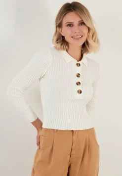 LELA Poloshirt - Ecru