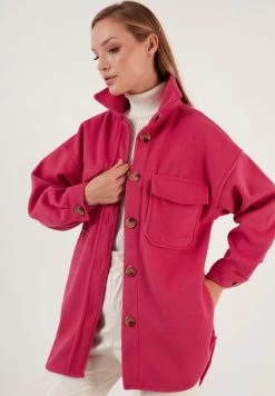 LELA Loose Fit - Lichte Jas - Fuchsia 7 LELA Loose Fit - Lichte Jas - Fuchsia -LELA 46ec85350b28475fa8463d5feb9a5f72