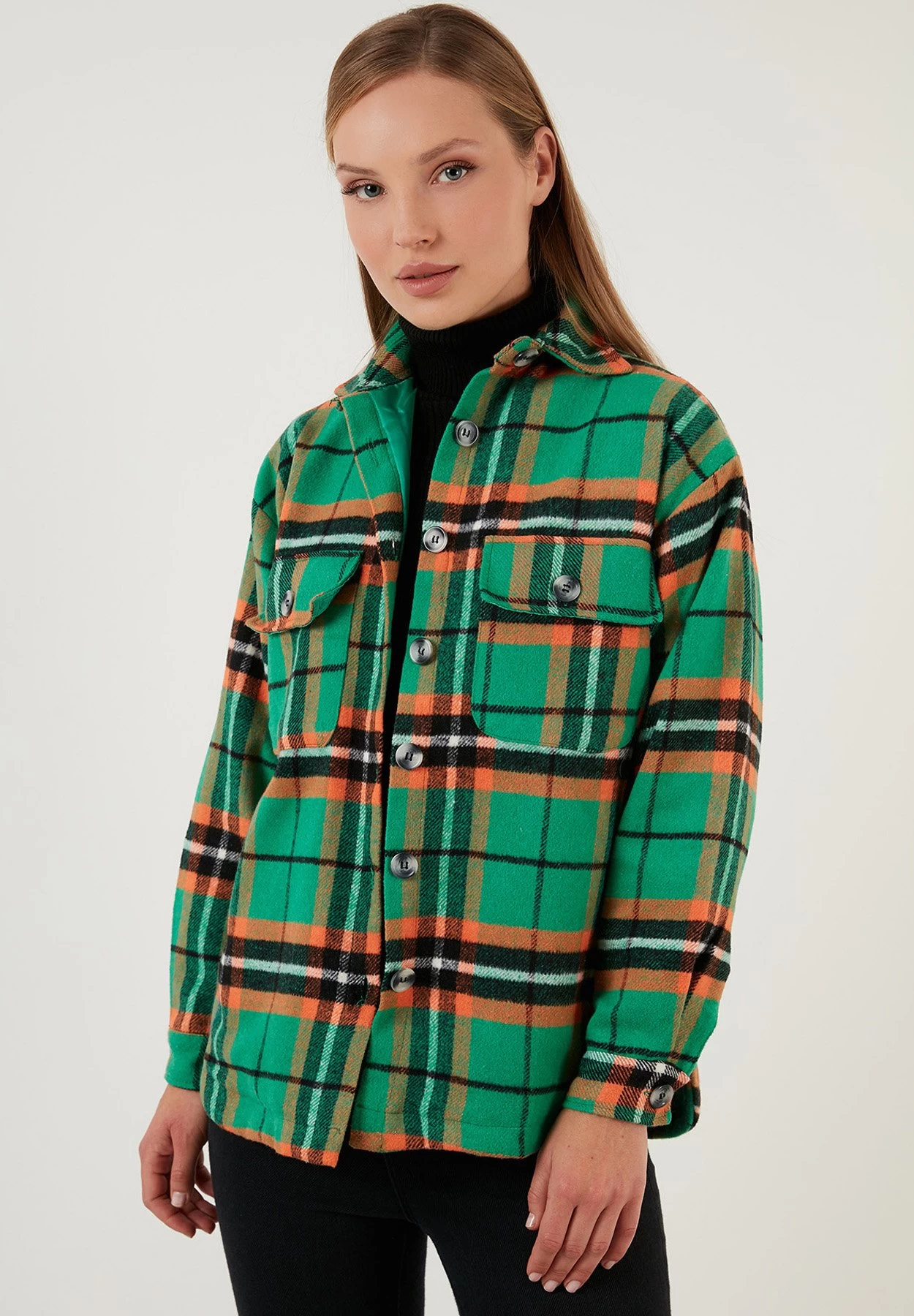 LELA Jas - Green 3 LELA Jas - Green - Afbeelding 3