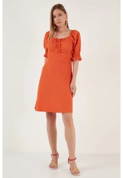 LELA Regular Fit - Jurk - Dark Orange 11 LELA Regular Fit - Jurk - Dark Orange -LELA 4ad15c9291b445f1ae091948aa21574c
